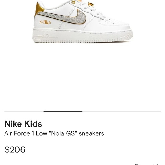 Nike Nola white, silver and a bit of gold. - Picture 2 of 9